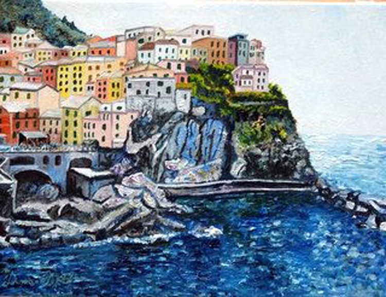 Gita a Manarola  - I Quadri di Mimmo